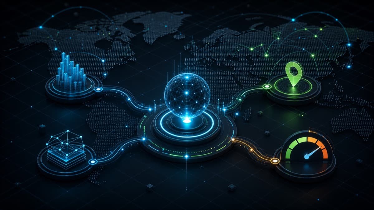 Global IP intelligence network visualization